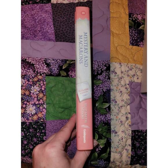 Mystery and Macarons Tearoom Mysteries #10 by Elizabeth Adams HC 2017 - Picture 2 of 3